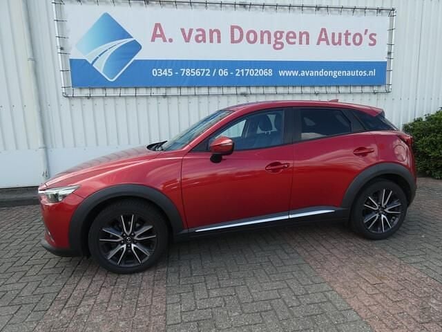 Rood Gebruikt 2018 Mazda CX-3 SUV | € 11.695 (Super prijs) - Afbeelding 1/4