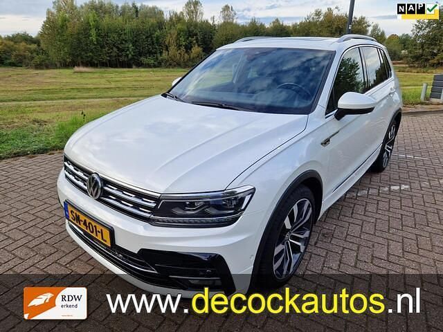 Wit Gebruikt 2018 VW Tiguan Highline SUV | € 27.950 (Duur) - Afbeelding 1/4