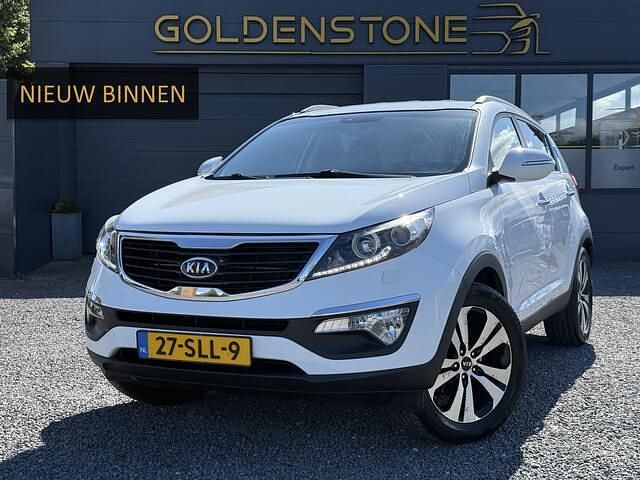 Wit Gebruikt 2011 Kia Sportage 2 SUV | € 8.843 (Eerlijke prijs) - Afbeelding 1/4