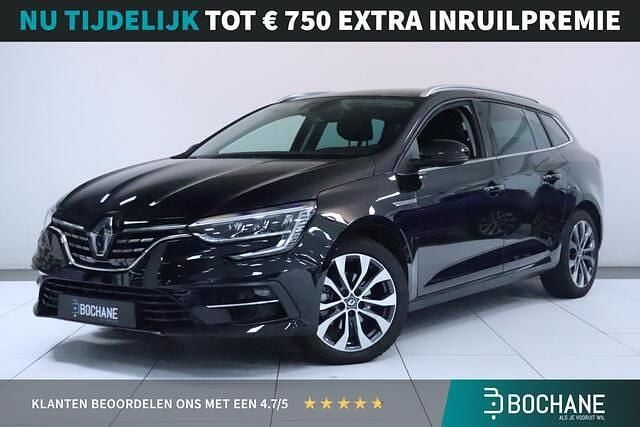 Zwart Gebruikt 2023 Renault Mégane GrandTour Techno Stationwagen | € 21.900 (Eerlijke prijs) - Afbeelding 1/4