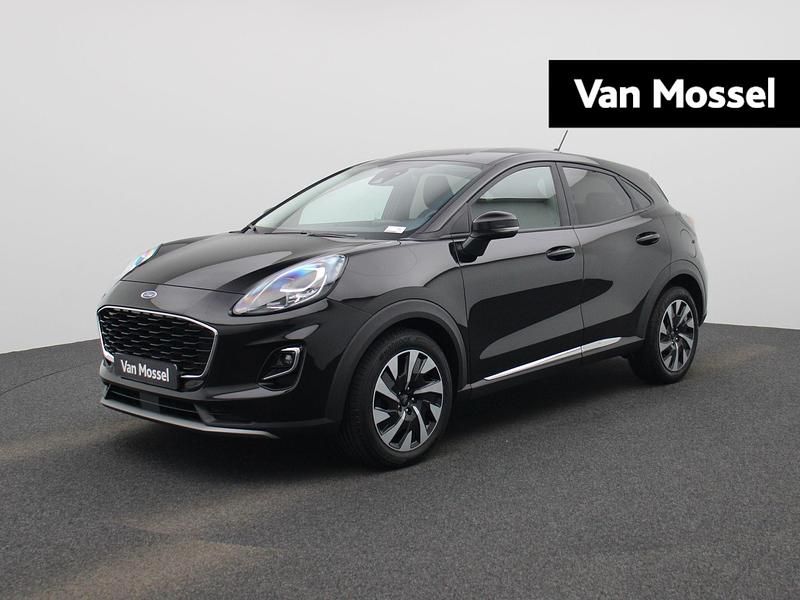Zwart Gebruikt 2023 Ford Puma Gen-E Titanium SUV | € 21.900 - Afbeelding 1/4