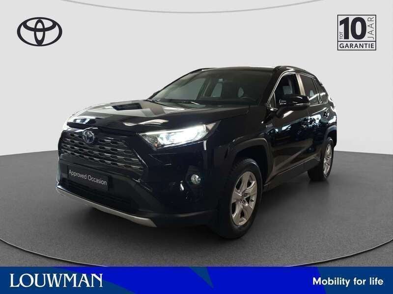 Zwart Gebruikt 2021 Toyota RAV4 Hybrid SUV | € 31.945 (Eerlijke prijs) - Afbeelding 1/3