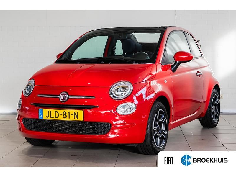 Rood Occasion 2023 Fiat 500C Cabriolet | € 16.445 (Eerlijke prijs) - Afbeelding 1/4