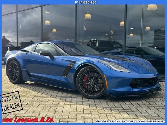 Blauw Gebruikt 2016 Corvette Z06 Coupé | € 124.990 - Afbeelding 1/4
