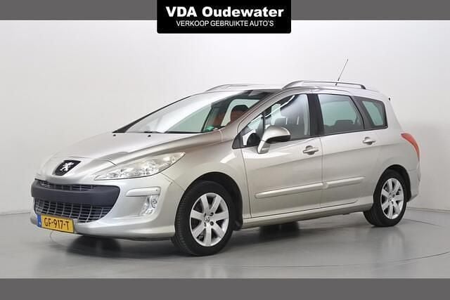 Grijs Gebruikt 2008 Peugeot 308 Stationwagen | € 1.900 (Goede deal) - Afbeelding 1/4