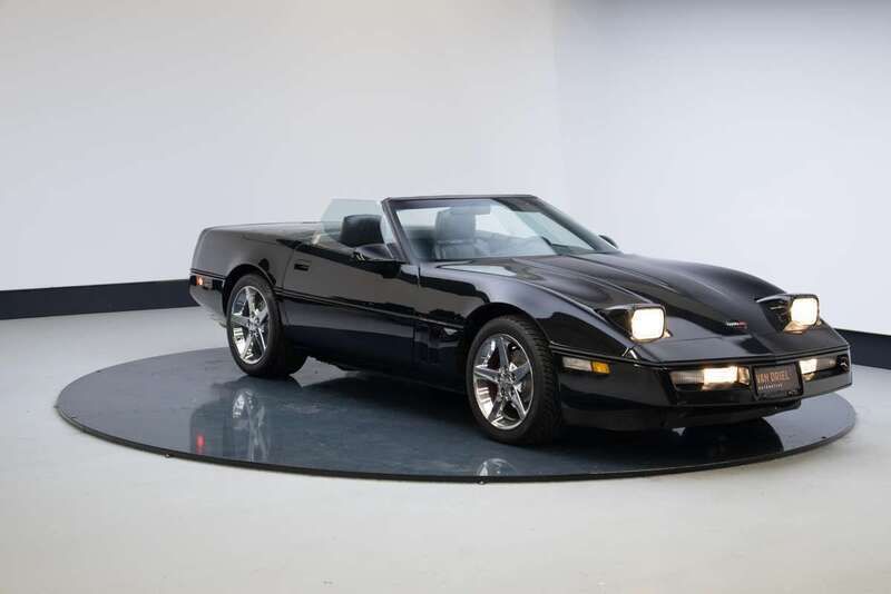 Zwart Gebruikt 1990 Chevrolet Corvette Cabriolet | € 12.950 - Afbeelding 1/4