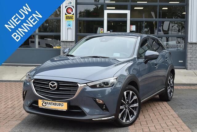 Grijs Gebruikt 2021 Mazda CX-3 Luxury SUV | € 18.950 (Goede deal) - Afbeelding 1/4