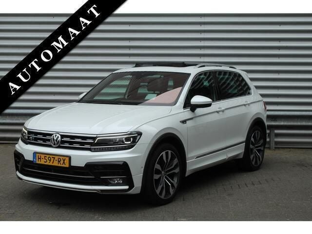 Wit Gebruikt 2020 VW Tiguan R-line SUV | € 31.950 (Eerlijke prijs) - Afbeelding 1/4