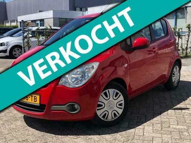 Rood Gebruikt 2012 Opel Agila Selection Hatchback | € 4.350 (Goede deal) - Afbeelding 1/4