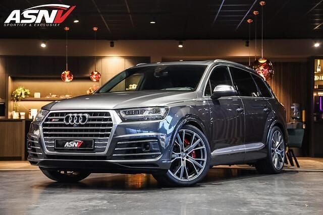 Grijs Gebruikt 2016 Audi SQ7 Design SUV | € 29.945 (Super prijs) - Afbeelding 1/4