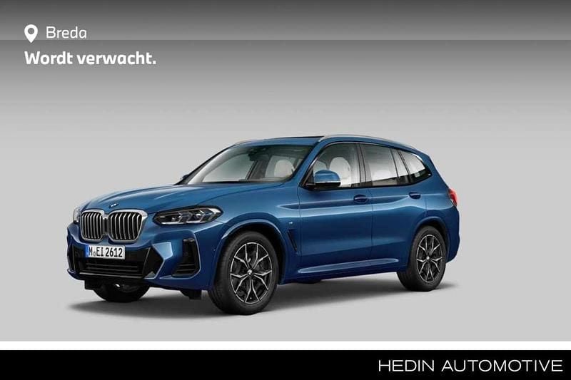 Phytonicblau metallic (blauw metallic) Gebruikt 2022 BMW X3 Comfort Edition SUV | € 52.880 (Iets duurder) - Afbeelding 1/3