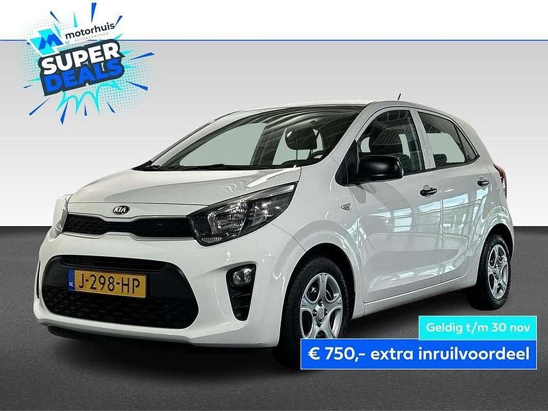 Wit Gebruikt 2020 Kia Picanto Hatchback | € 8.945 (Super prijs) - Afbeelding 1/4