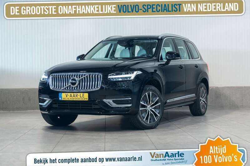 Zwart Gebruikt 2021 Volvo XC90 Inscription SUV | € 43.450 (Super prijs) - Afbeelding 1/3