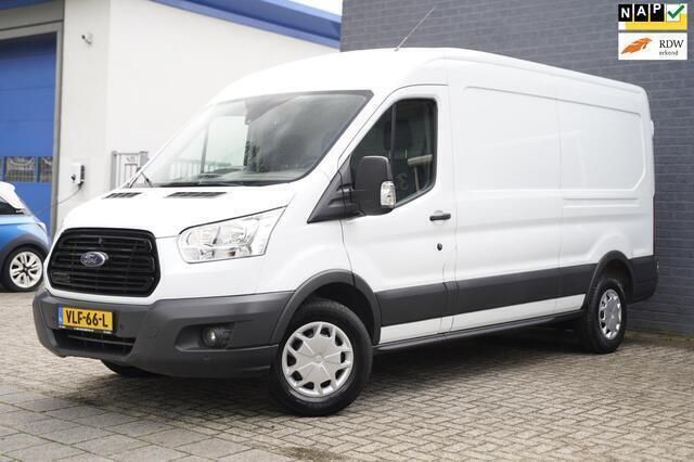 Wit Gebruikt 2018 Ford Transit Trend Van | € 11.950 (Super prijs) - Afbeelding 1/4