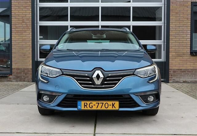 Occasion Renault Mégane GrandTour Bose Edition 110 PK (80 kW) 2017 Blauw Stationwagen