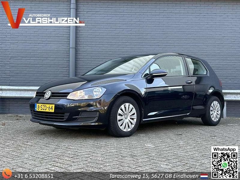Zwart Occasion 2014 VW Golf VII Trendline Hatchback | € 4.850 (Goede deal) - Afbeelding 1/4