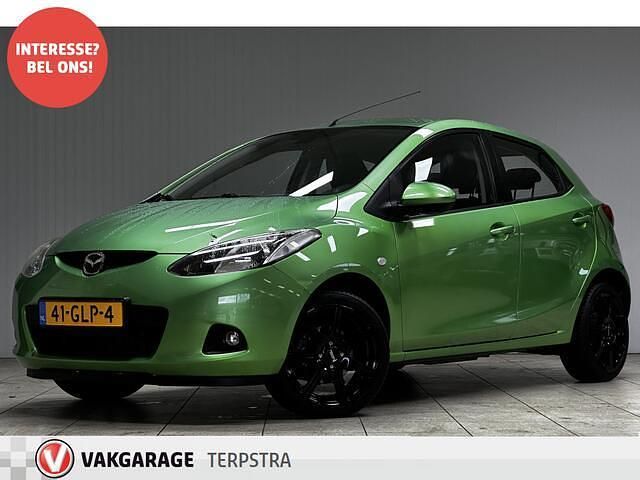 Groen (metallic) Gebruikt 2008 Mazda 2 Hatchback | € 2.995 (Goede deal) - Afbeelding 1/4