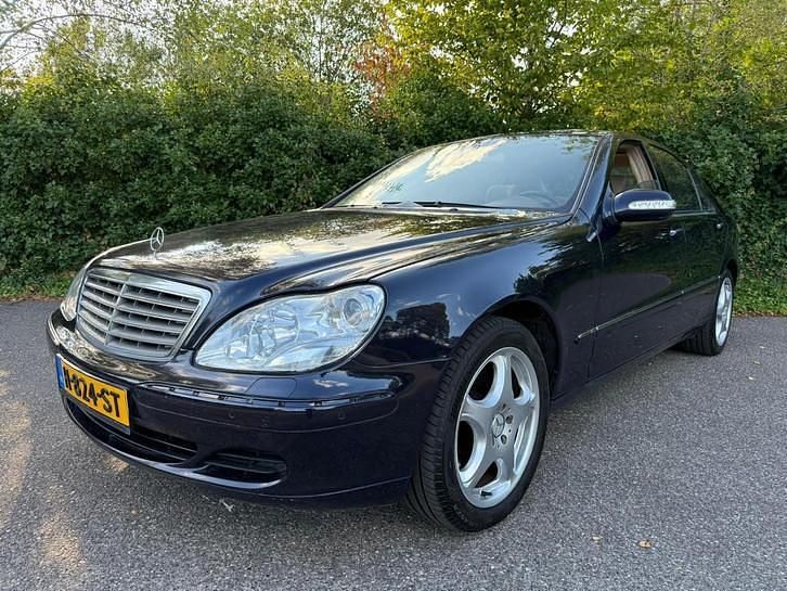 Blauw Occasion 2003 Mercedes S600 Sedan | € 11.950 - Afbeelding 1/4