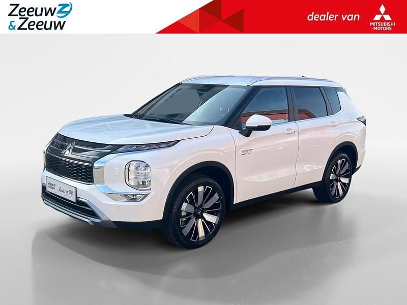 White solid Nieuw 2025 Mitsubishi Outlander P-HEV Edition SUV | € 50.975 (Goede deal) - Afbeelding 1/4