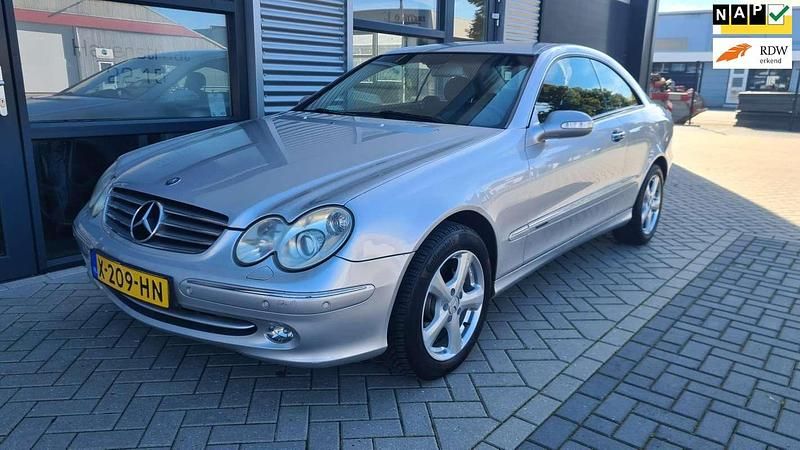 Grijs Gebruikt 2003 Mercedes CLK240 Avantgarde Coupé | € 2.950 - Afbeelding 1/4