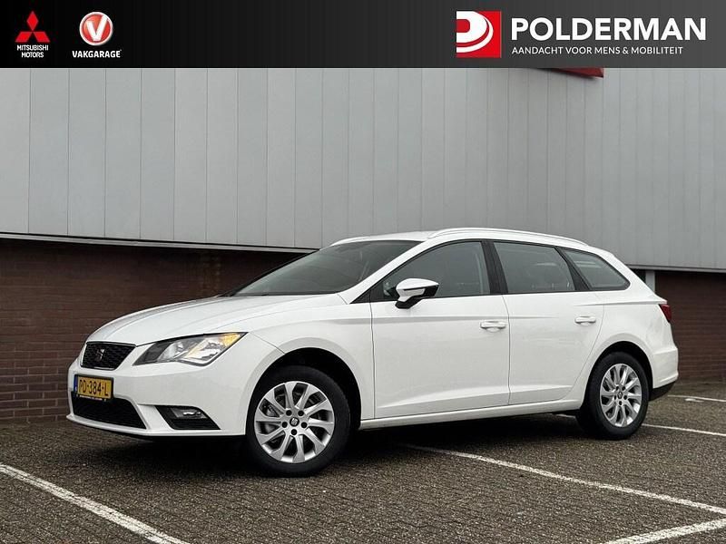 Occasion Seat Leon ST Style 125 PK (91 kW) 2014 Wit Stationwagen