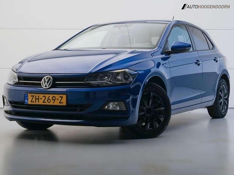 Blauw Gebruikt 2019 VW Polo Comfortline Hatchback | € 15.445 (Super prijs) - Afbeelding 1/4