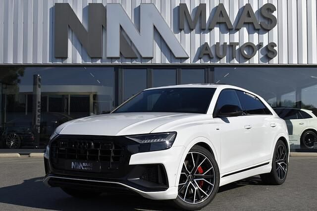 Wit Gebruikt 2021 Audi Q8 S-Line SUV | € 61.750 (Goede deal) - Afbeelding 1/4