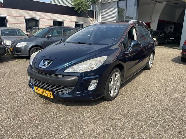 Blauw Gebruikt 2010 Peugeot 308 Signature Sky Stationwagen | € 2.995 (Eerlijke prijs) - Afbeelding 1/4