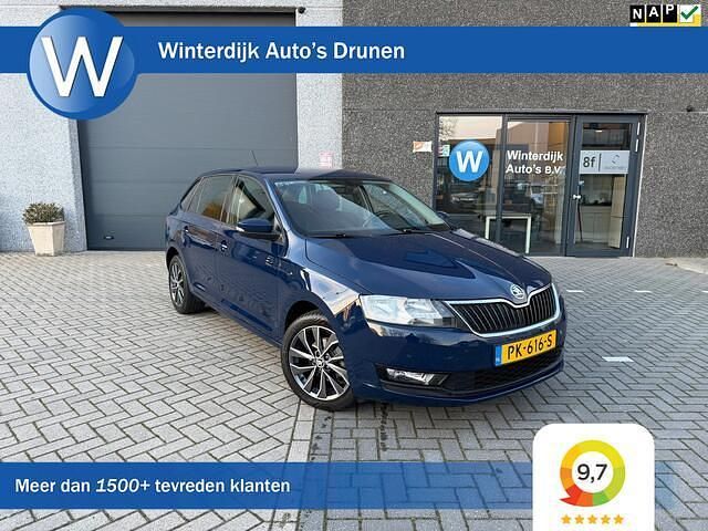 Occasion Skoda Rapid Drive 95 PK (69 kW) 2017 Blauw Hatchback