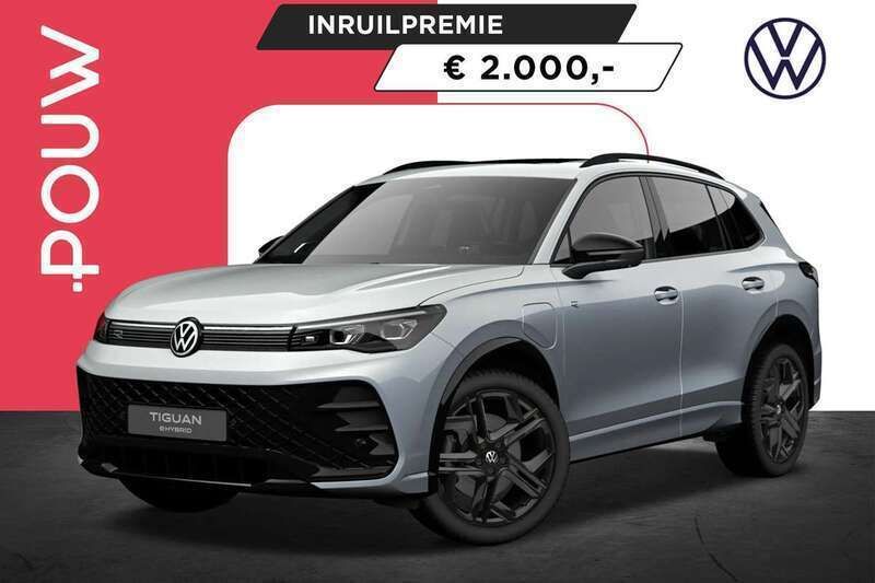 Zilver Nieuw 2025 VW Tiguan R-line Edition SUV | € 62.950 (Iets duurder) - Afbeelding 1/4