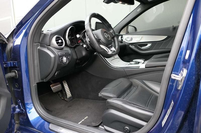 Occasion Mercedes C63 AMG AMG 476 PK (350 kW) 2017 Blauw Stationwagen