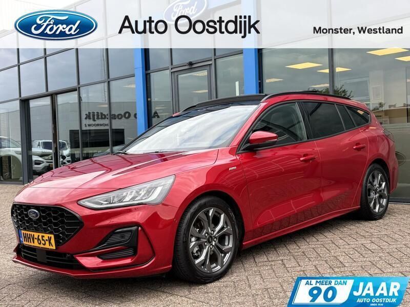 Rood Gebruikt 2024 Ford Focus ST-Line Stationwagen | € 28.600 (Eerlijke prijs) - Afbeelding 1/4