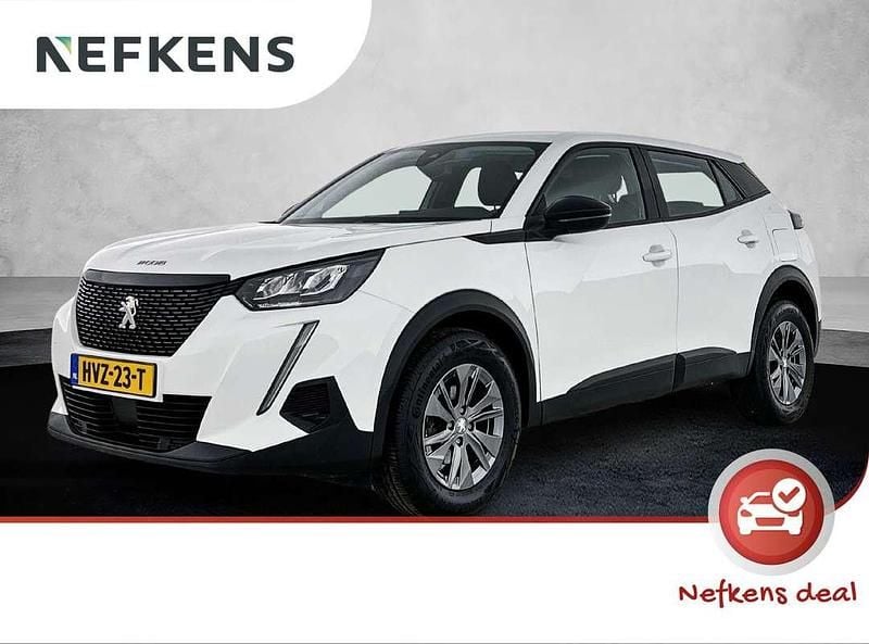 Wit Gebruikt 2022 Peugeot 2008 Active SUV | € 18.700 (Goede deal) - Afbeelding 1/3