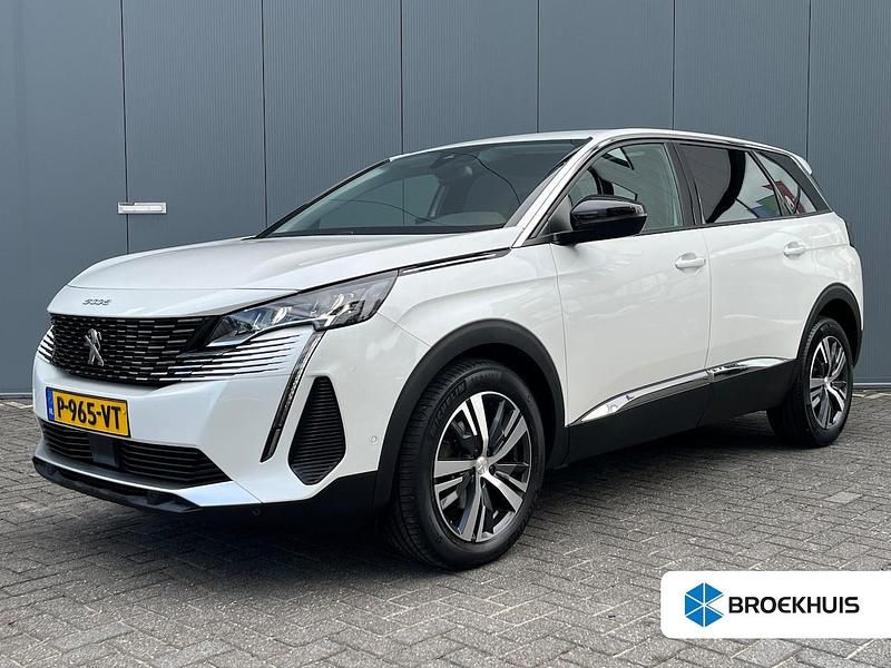 Wit Occasion 2022 Peugeot 5008 Allure SUV | € 27.700 (Eerlijke prijs) - Afbeelding 1/4