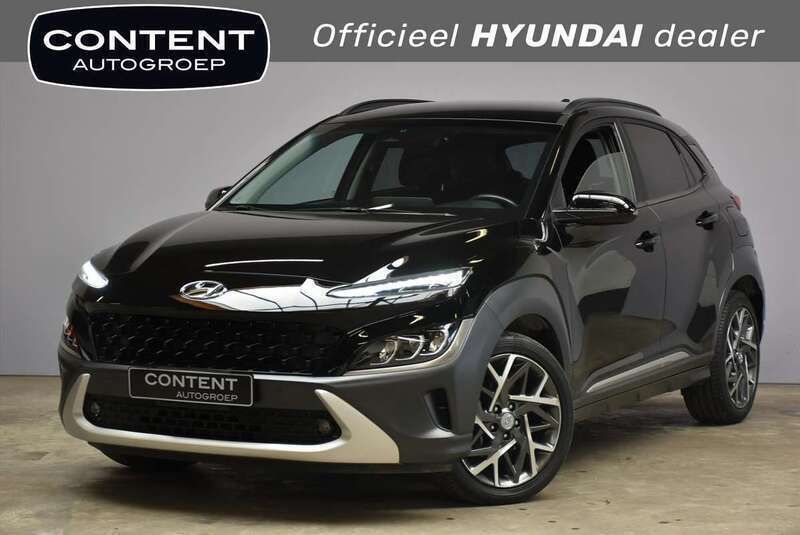 Zwart Gebruikt 2022 Hyundai Kona Comfort SUV | € 23.940 (Eerlijke prijs) - Afbeelding 1/4