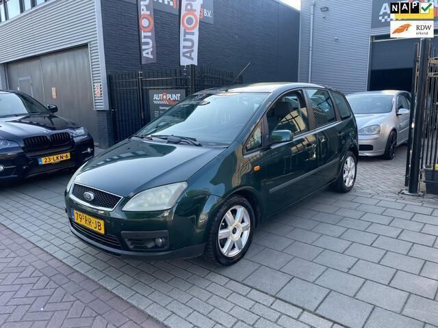Groen, metallic lak Gebruikt 2005 Ford C-MAX Futura MPV | € 1.499 (Eerlijke prijs) - Afbeelding 1/4
