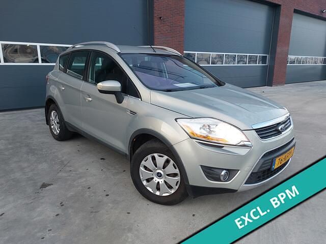 Bruin Occasion 2009 Ford Kuga Trend SUV | € 3.850 - Afbeelding 1/4