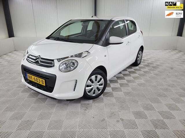 Wit Gebruikt 2017 Citroën C1 Feel Hatchback | € 7.950 (Eerlijke prijs) - Afbeelding 1/4