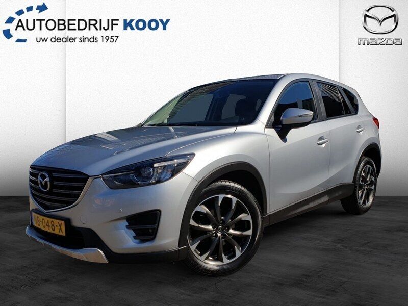 Grijs, metallic lak Gebruikt 2017 Mazda CX-5 SUV | € 20.750 (Eerlijke prijs) - Afbeelding 1/4