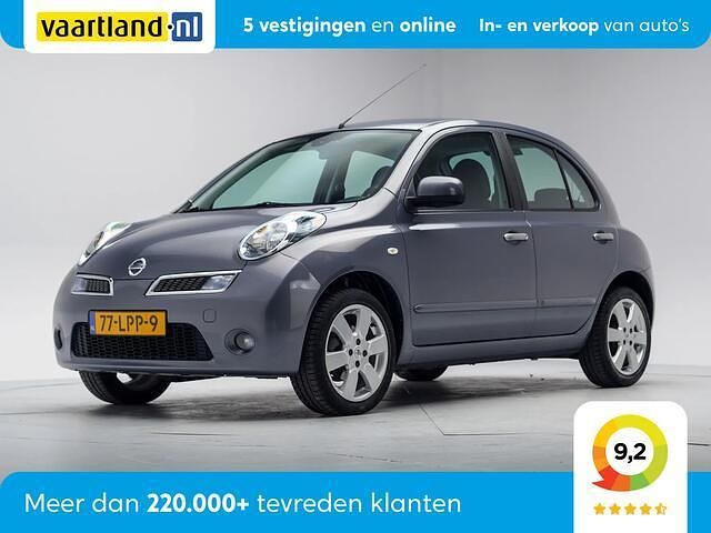 Blauw Gebruikt 2010 Nissan Micra Hatchback | € 4.245 (Eerlijke prijs) - Afbeelding 1/4