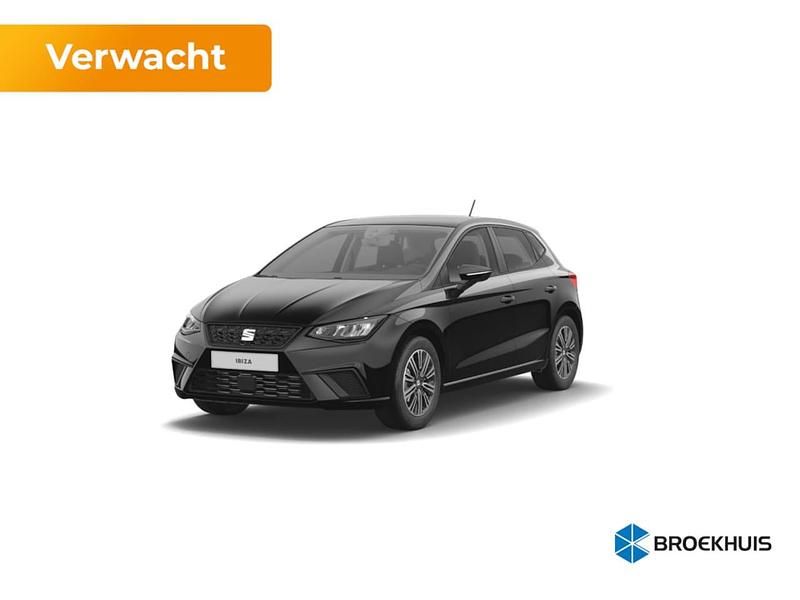 Zwart (metallic) Nieuw 2025 Seat Ibiza Style Hatchback | € 28.285 (Iets duurder) - Afbeelding 1/4