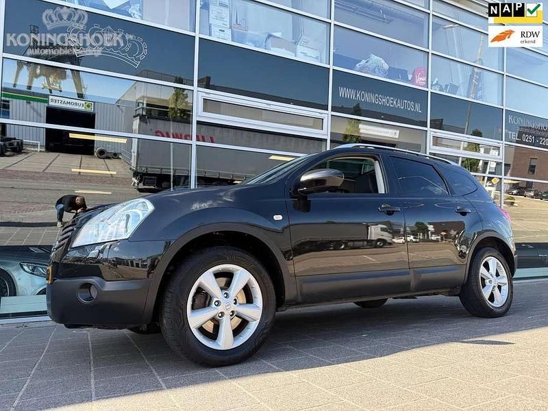 Zwart Gebruikt 2009 Nissan Qashqai +2 Tekna SUV | € 8.950 (Iets duurder) - Afbeelding 1/4