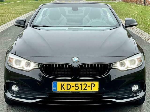 Zwart Occasion 2014 BMW 420 Sport Line Cabriolet | € 22.950 - Afbeelding 1/4