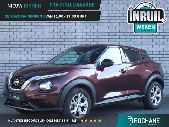 Burgundy Gebruikt 2020 Nissan Juke N-Connecta SUV | € 16.700 (Eerlijke prijs) - Afbeelding 1/4