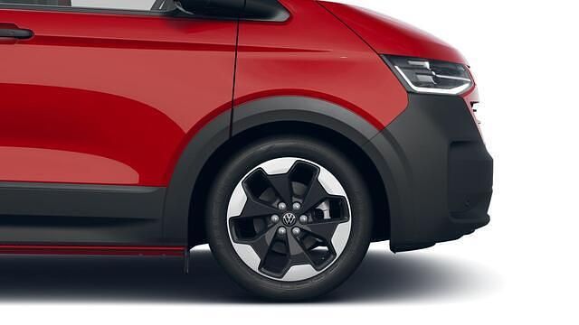 Nieuw VW Transporter PanAmericana 150 PK (110 kW) 2025 Rood Van