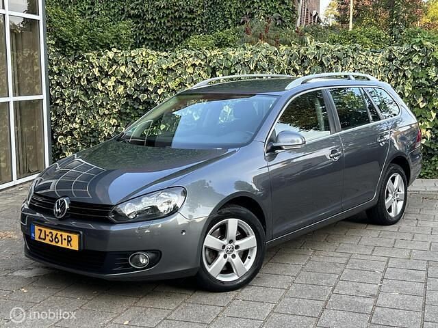 Grijs Gebruikt 2011 VW Golf VI Highline Stationwagen | € 5.490 (Goede deal) - Afbeelding 1/4