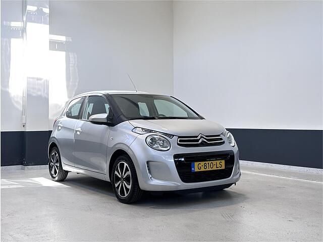 Grijs Gebruikt 2019 Citroën C1 Shine Hatchback | € 8.449 (Eerlijke prijs) - Afbeelding 1/4