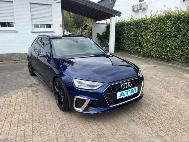Blauw Gebruikt 2022 Audi A4 S-line plus Stationwagen | € 34.990 (Duur) - Afbeelding 1/4