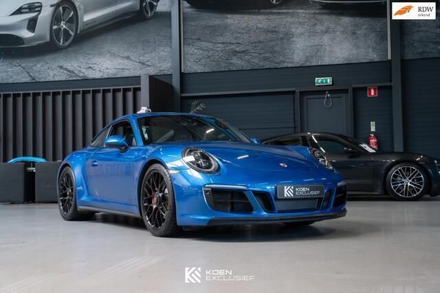 Blauw, metallic lak Gebruikt 2017 Porsche 911 Carrera GTS Sport Coupé | € 123.950 (Eerlijke prijs) - Afbeelding 1/4