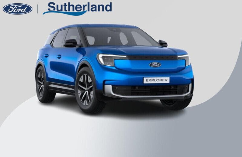 Blauw Nieuw 2025 Ford Explorer Extended Range SUV | € 45.829 (Eerlijke prijs) - Afbeelding 1/4